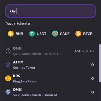 PancakeSwap Omni Coin Yanıltması