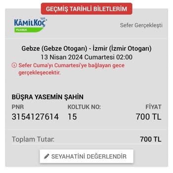 3 Saat Otobüs Bekleyen Yolcusunu Almadan Giden Kamil Koç!