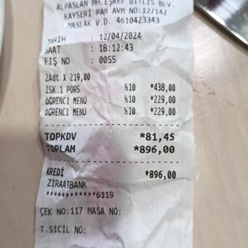 HD İskender Restaurant Hakka Riayet Edilmedi