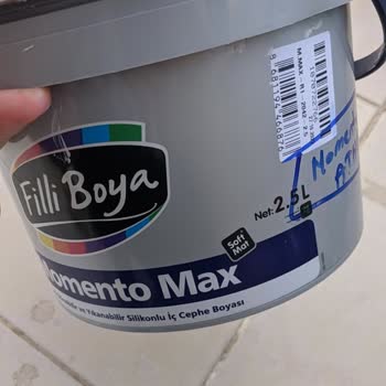 Filli Boya Momento Max Bitmeyen Boya Kokusu