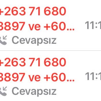 Turkcell Bilinmeyen Numaralardan Rahatsızlık