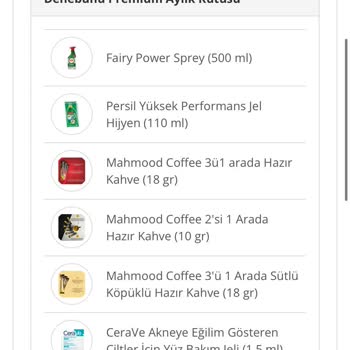 Denebunu Aynı Ürünleri Gönderiyor