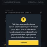 Binance TR Para Aktarımı Yapılmıyor