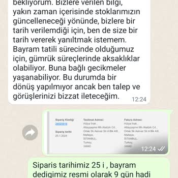 Dyson Tedarik Süresinin Uzunluğu Ve Mevzuata Uymamaları