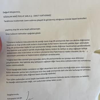 The Moose Bay Stanley Termos Kapak Sorunu