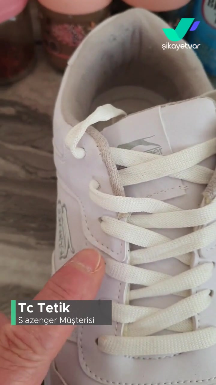 Slazenger Ayakkabıda Dikiş Hatası Var videonun kapak resmi