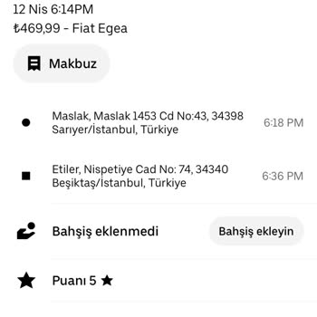Uber Yolculuk Ücretinde Fahiş Fark
