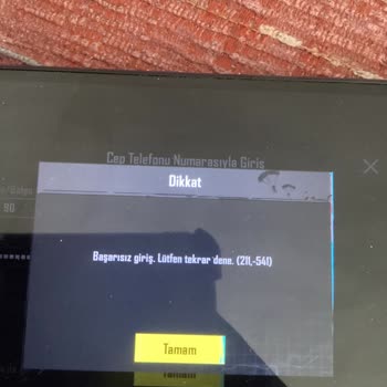 PUBG (Pubgmobile.com) 2 Yıllık Oyun Deneyimim Giriş Hatasıyla Son Buldu!
