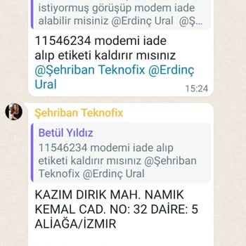 Vodafone Modemi Alıp Ücret Yansıtması Yaptırdı