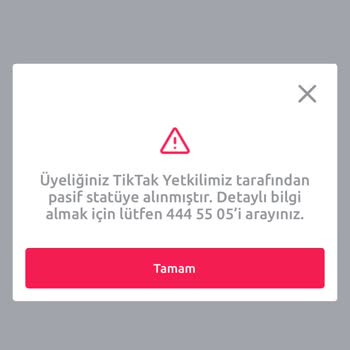 TikTak Kirala Hesap Durumu Karmaşası: Pasif Statü Çözüm Arayışı