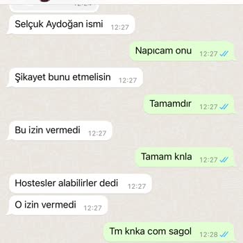 THY Şirketi Ve Personelleri