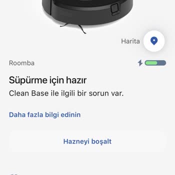 İRobot J7+ Hazne Boşaltılamıyor