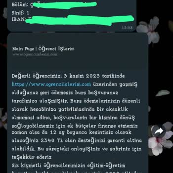 WhatsApp Müşteri Deneyimi: Burs Talebinde Yaşanan Sorunlar
