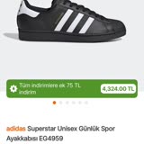 Adidas Spor Ayakkabının Sert Ve Kalitesiz Oluşu.