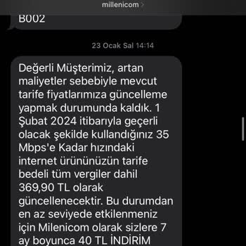 Millenicom Kullanıcı Deneyimi Ve İnternet Sorunları