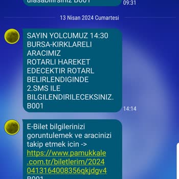 Pamukkale Turizm Kalkışa 5 Dakika Kala Yapılan Rötar Çilesi