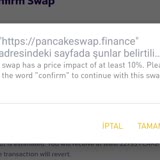 PancakeSwap Sahte Coin Mağduriyeti Ve Güvenlik Sorunları