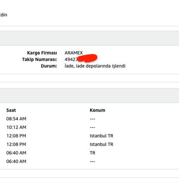 Amazon'da İade Sürecinde Yaşadığım Stres