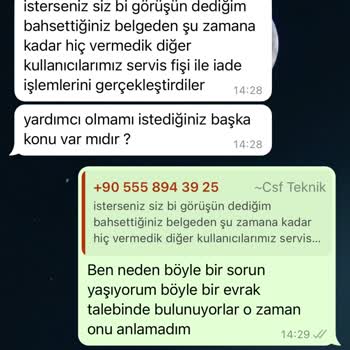 Trendyol İade Kabul Etmiyor.