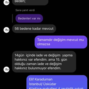 Elissa Fashion (elissaafashionn) Instagram Üzerinde Beklenen Ürünler Gelmedi!