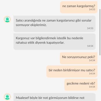 Dolap Ürünümüzün Takibi Yapmıyor
