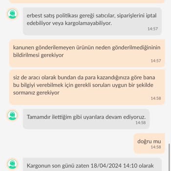 Dolap Ürünümüzün Takibi Yapmıyor