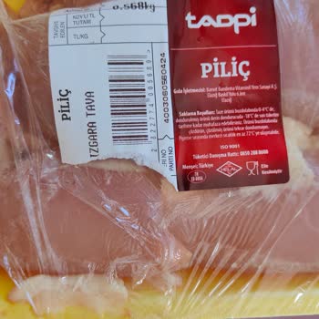 Şok Market Tadpi Marka Tavuk Son Kullanım Tarihi Koparılmış