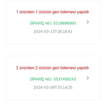 Armine'den Ücret İadesi Yattı Gözüküp Bankaya Yatmaması