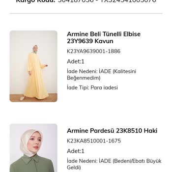 Armine'den Ücret İadesi Yattı Gözüküp Bankaya Yatmaması