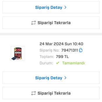 Supplementler.com Bozuk Ürün