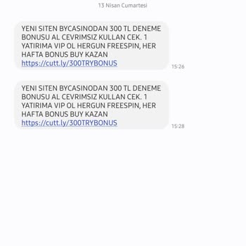 Bycasino Mesaj Atmayın, Aramayın, Numaramı Silin.