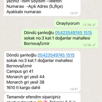 Pabuc Kombinim (Pabuckombinim) Eksik Ve Hatalı Ürün Gönderip İletişimi Kesiyorlar