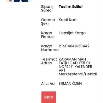 Slazenger Şikayetim Var İvedi Çözümlenmesini Bekliyorum