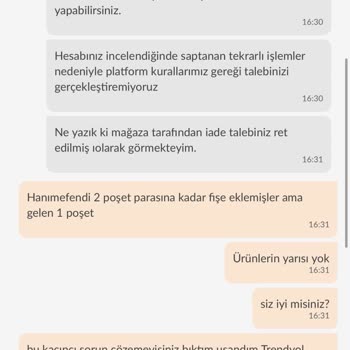 Trendyol Hızlı Market Trendyol Ve Market Hüsranı: Eksik Teslimat, Çözümsüzlük!