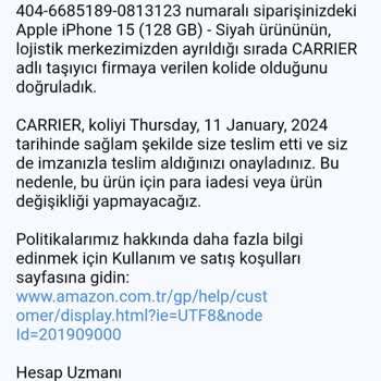 Amazon 2 Aydır Para İademi Sağlamıyor!