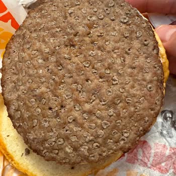 Burger King Yemek Sepeti Bozuk Et
