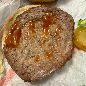 Burger King Yemek Sepeti Bozuk Et