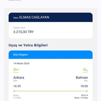 Ajet Hava Yolları Mağduruyum