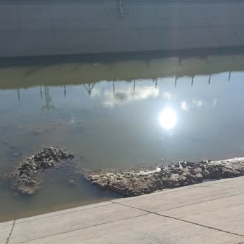 DSİ (Devlet Su İşleri) Mardin Kanalı İçi Çamur Dolmuş