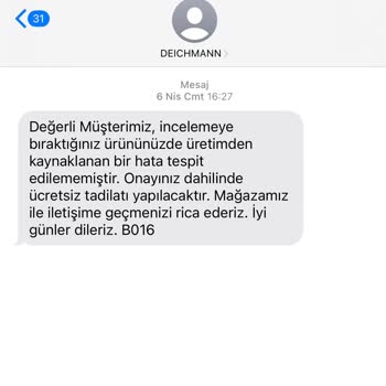 Deichmann Ayakkabı Müşteri Şikayeti
