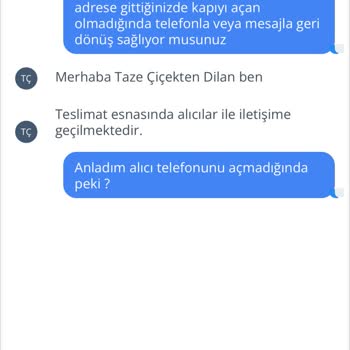 Taze Çiçek (tazecicek.com) Çiçek Siparişim Zamanında Teslim Edilmedi!