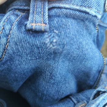 Mavi Deforme Olmuş Mavi Jean