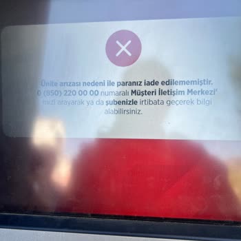 Halkbank ATM 3500 ₺ Paramı Yuttu