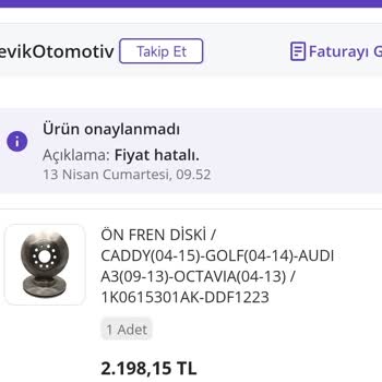 Çevik Otomotiv İn Keyfi Satışı