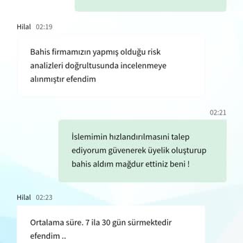 Betist Yeni Üye Oldum Kazanç Sağladım Hesabımı Kapatıp Çekimi Red Ettiler
