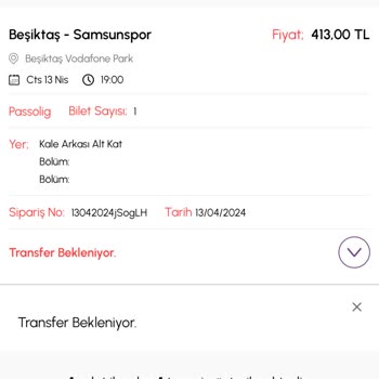 Biletalsat.com Beşiktaş Samsun Maçına Bir Saat Halen Bilet Yok