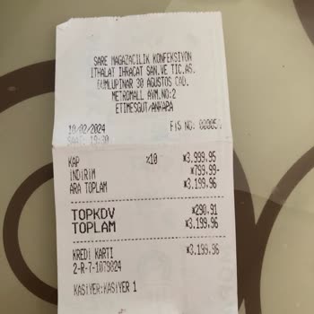 Kayra Giyim Ankara Metromall Mağazasından Aldığım Ürünün İnceleme Süreci Şikayeti