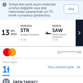 THY Ve Ajet İçin Şikayetçiyim