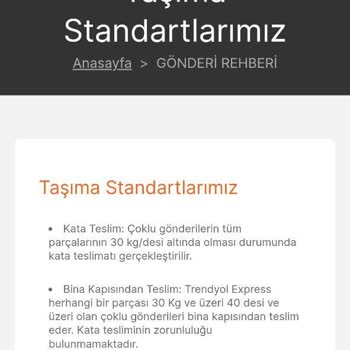 Trendyol Express Teslimatçı Kata Çıkmayı Reddetti!