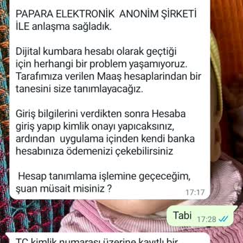 Evde Ekişi Paketleme Paketleme İşi Adı Altında Kişisel Bilgiler İstenmesi